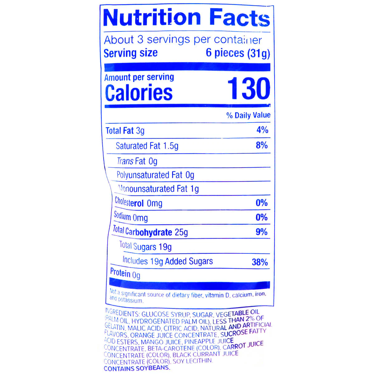 Morinaga Hi-Chew Mixed-Soft Candy Tropical Mix 3.53oz - Image 2