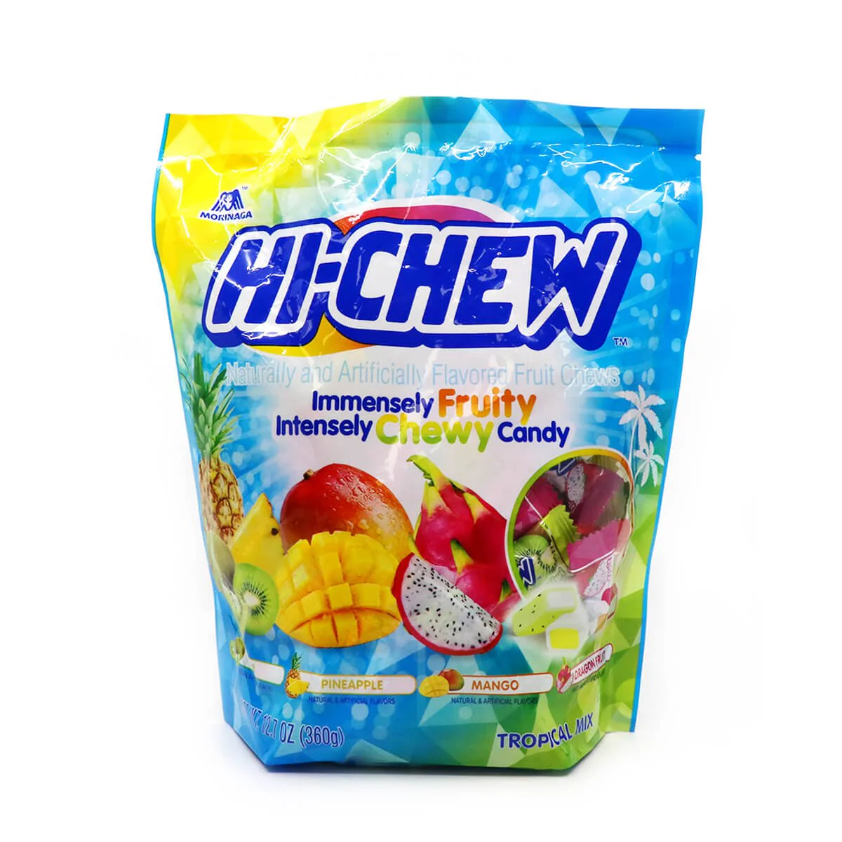 Morinaga Hi-Chew Mixed-Soft Candy Tropical Mix 12.7oz