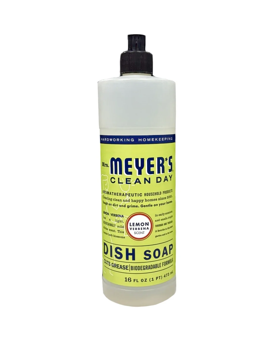 Mrs. Meyers Lemon Verbena Dish Soap 16Oz