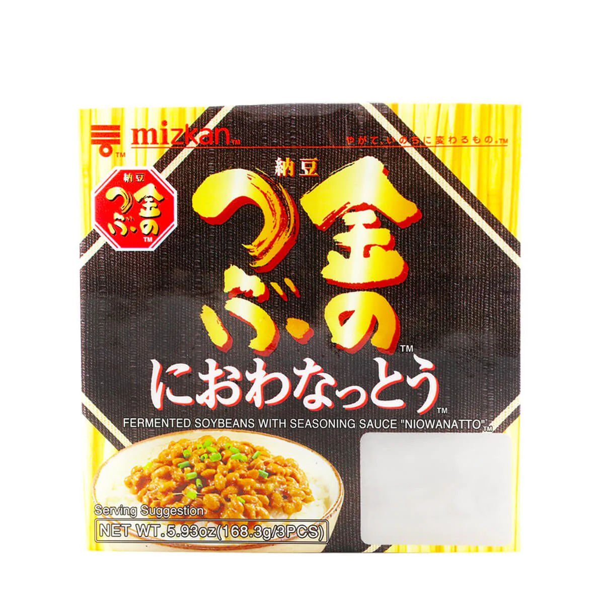 Mizkan Fermented Soybeans with Seasoning Sauce "Niowanatto" 5.93oz