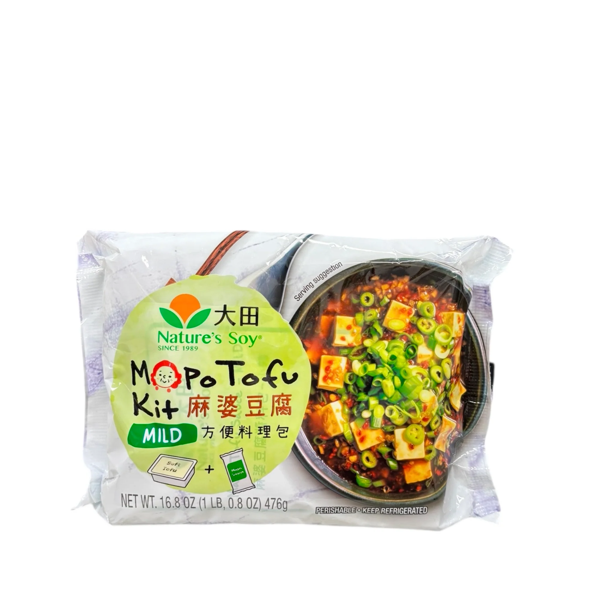 Natures Soy Mapo Tofu Kit Mild 16.8Oz