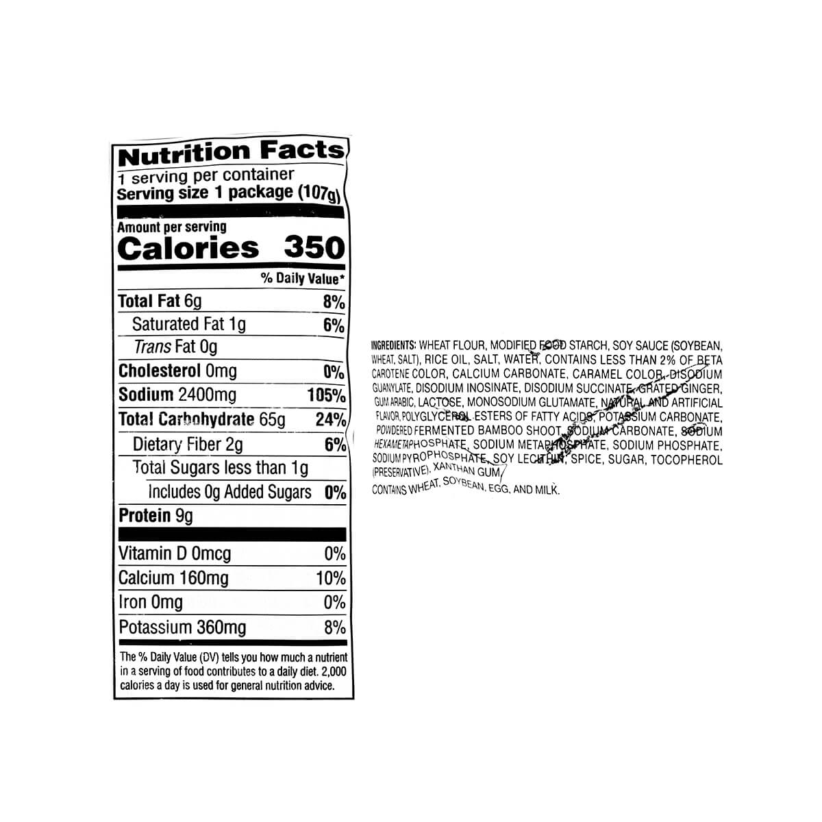 Nissin Raoh Ramen Noodle Soup Soy Sauce Flavor 3.77oz - Image 2