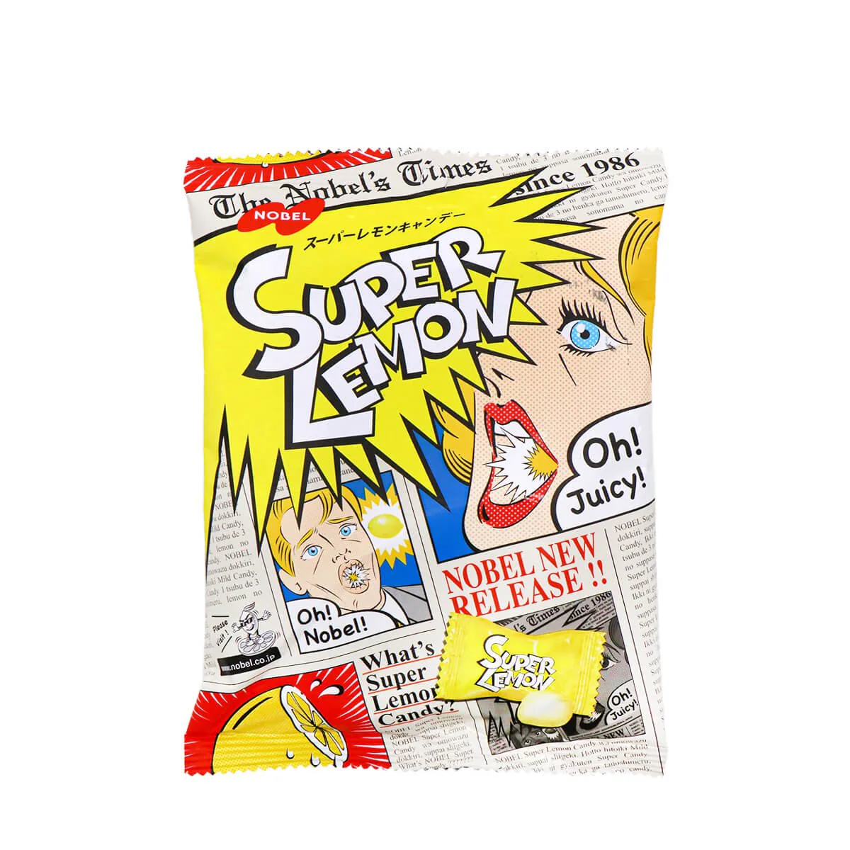 Nobel Super Lemon Candy 80g