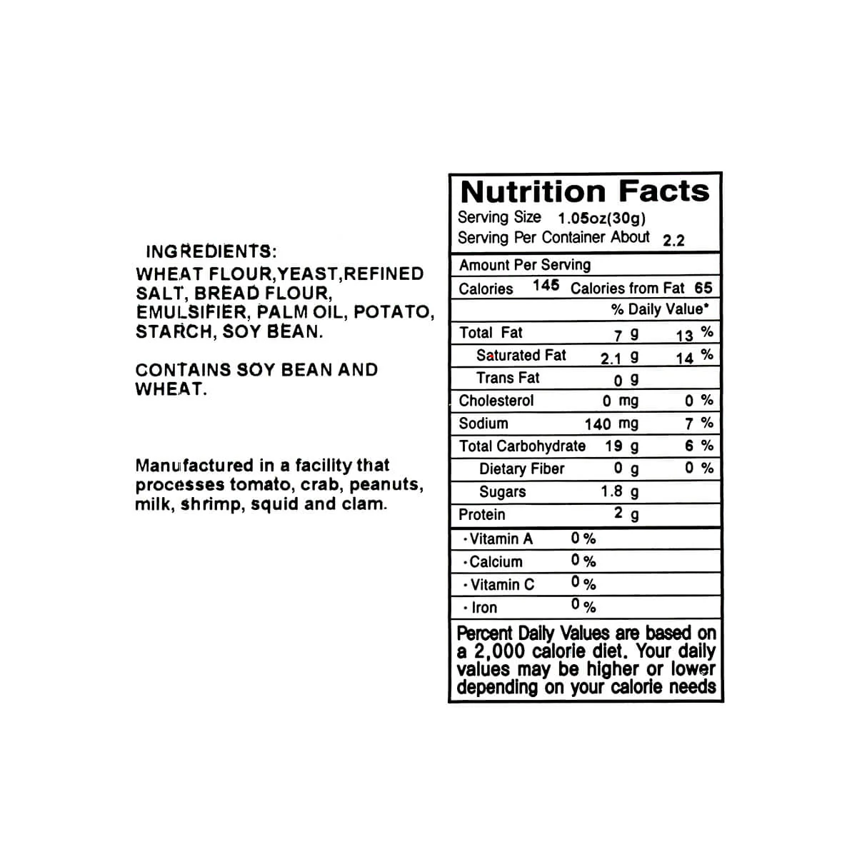 Nongshim Fried Snack (Chicken Nugget) 2.32oz - Image 2