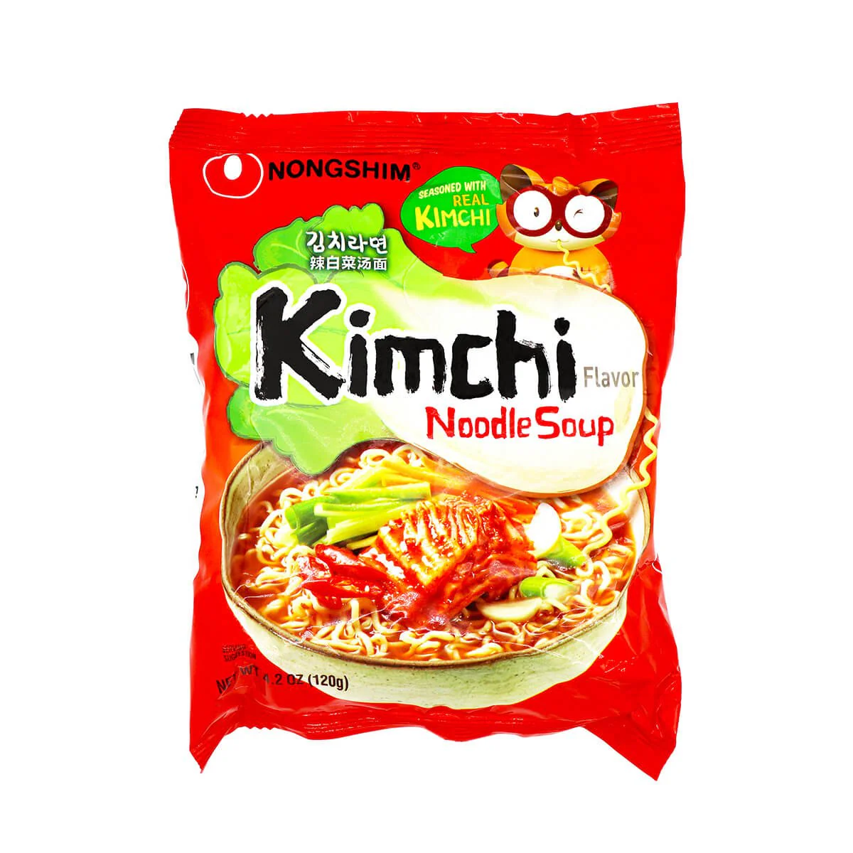Nongshim Kimchi Flavor Noodle Soup 4.2oz