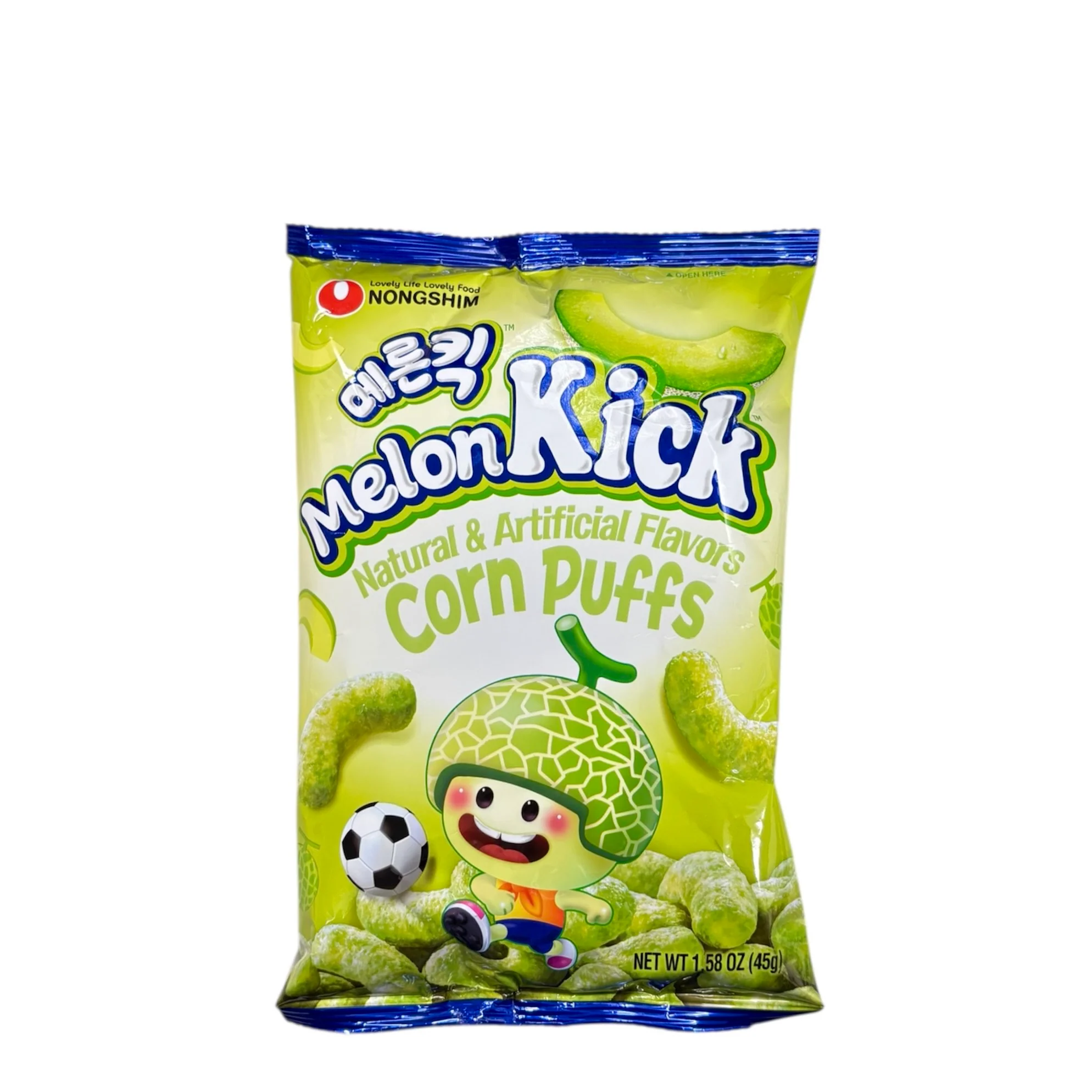 Nongshim Melon Kick Puff Snack 1.58Oz
