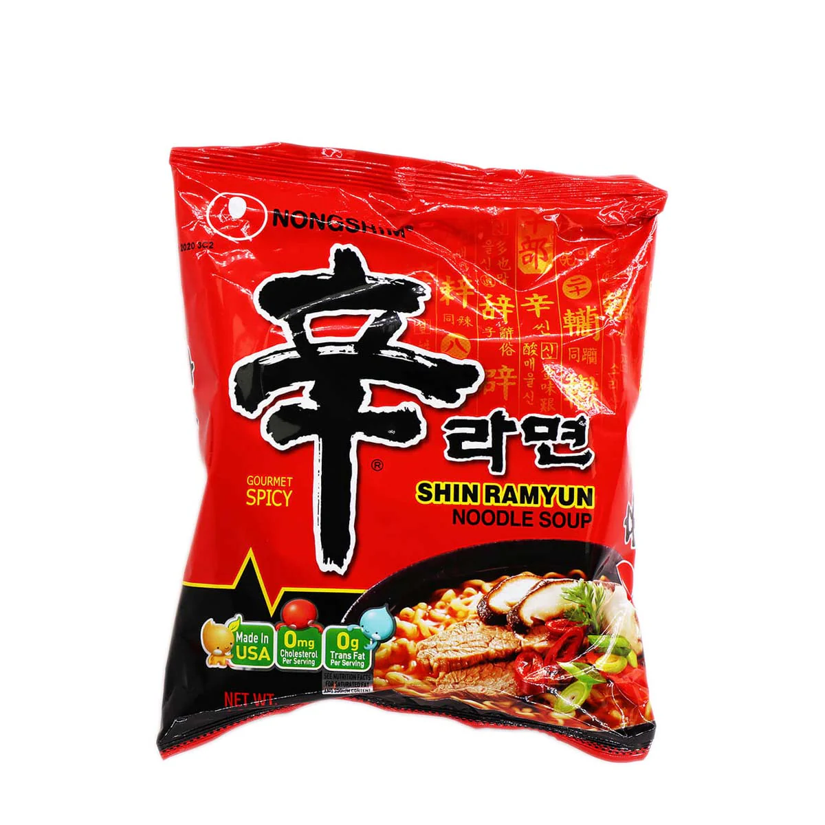 Nongshim Shin Ramyun Noodle Soup 1Pk 120g