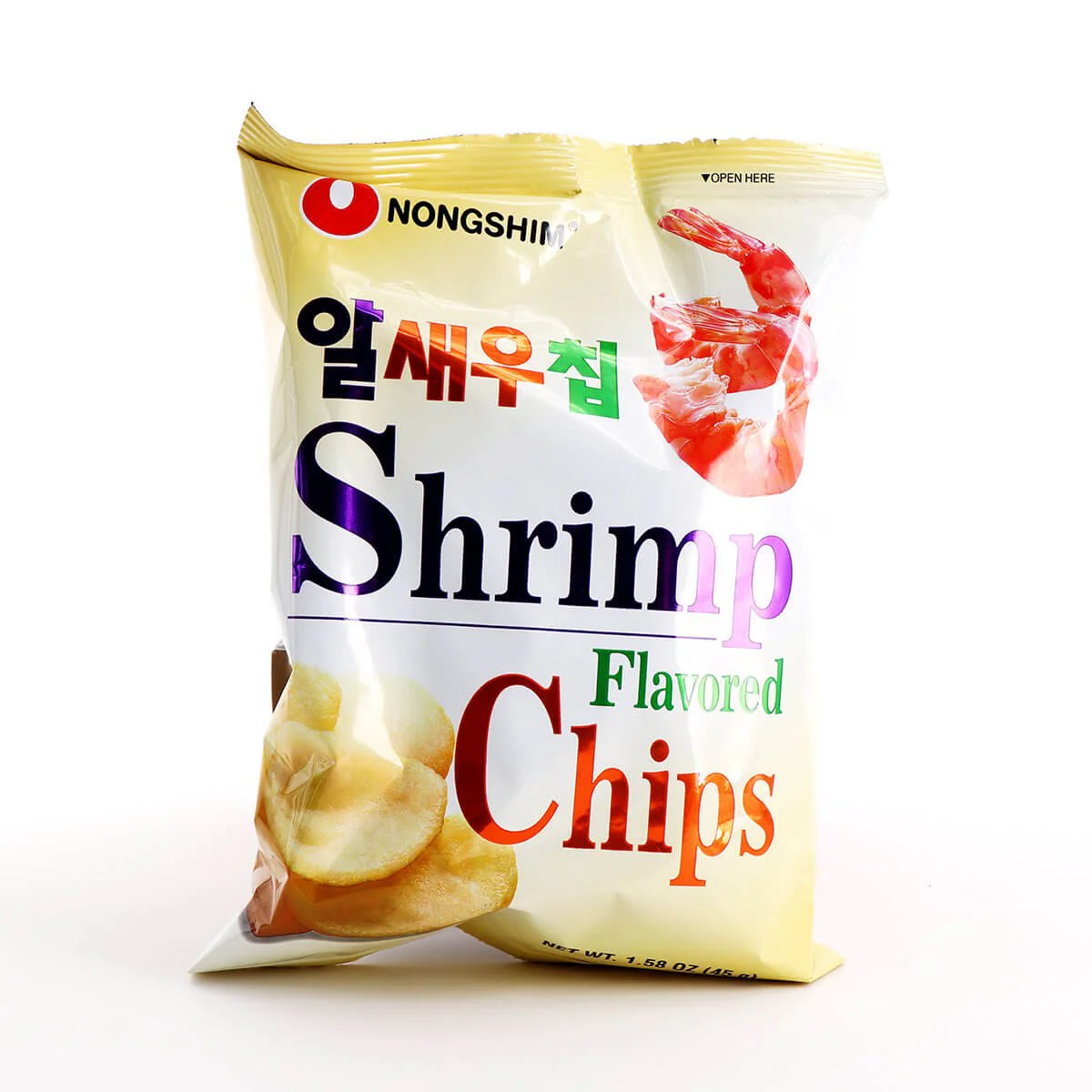 Nongshim Shrimp Flavored Chips 1.58oz