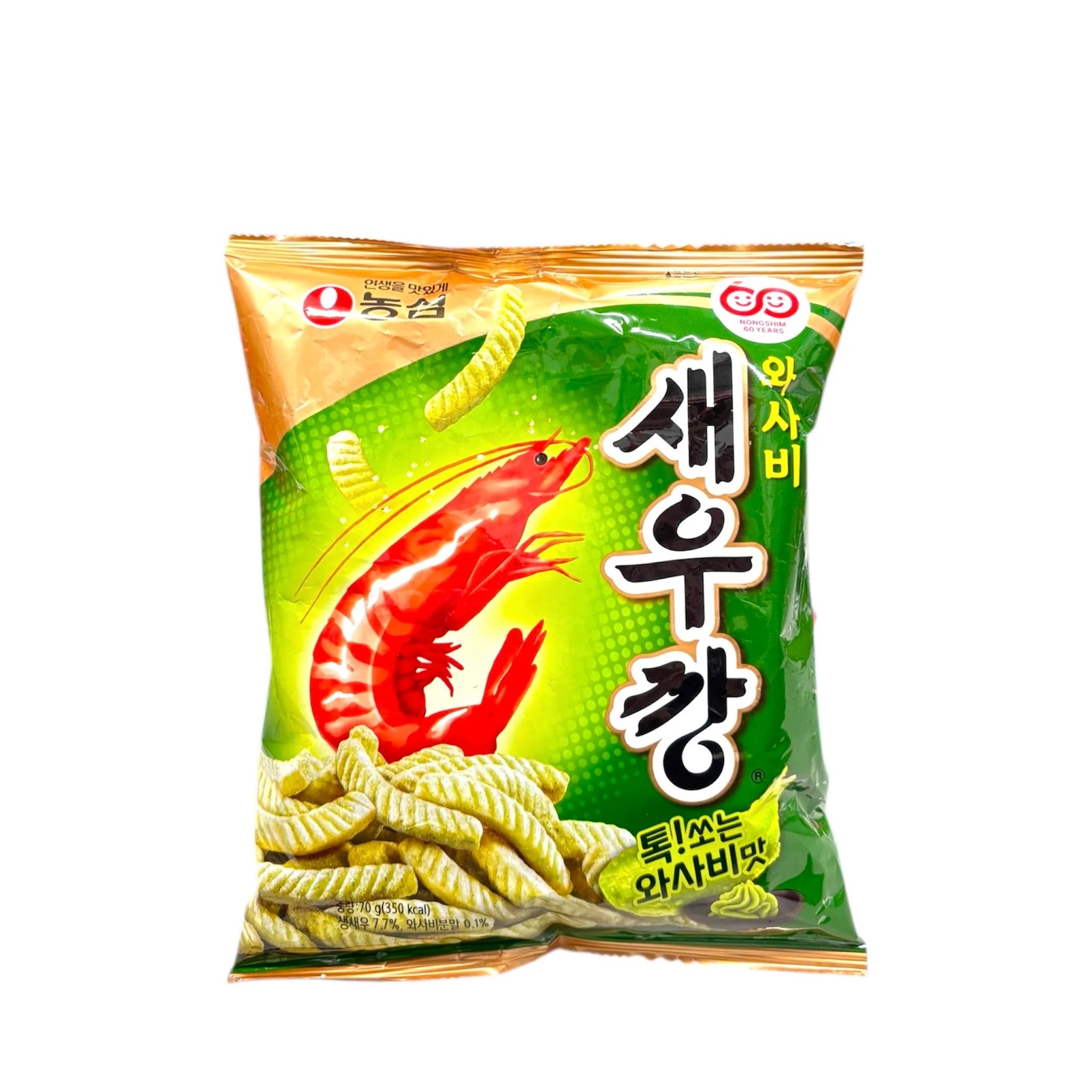 Nongshim Wasabi Shrimp Snack 2.46oz