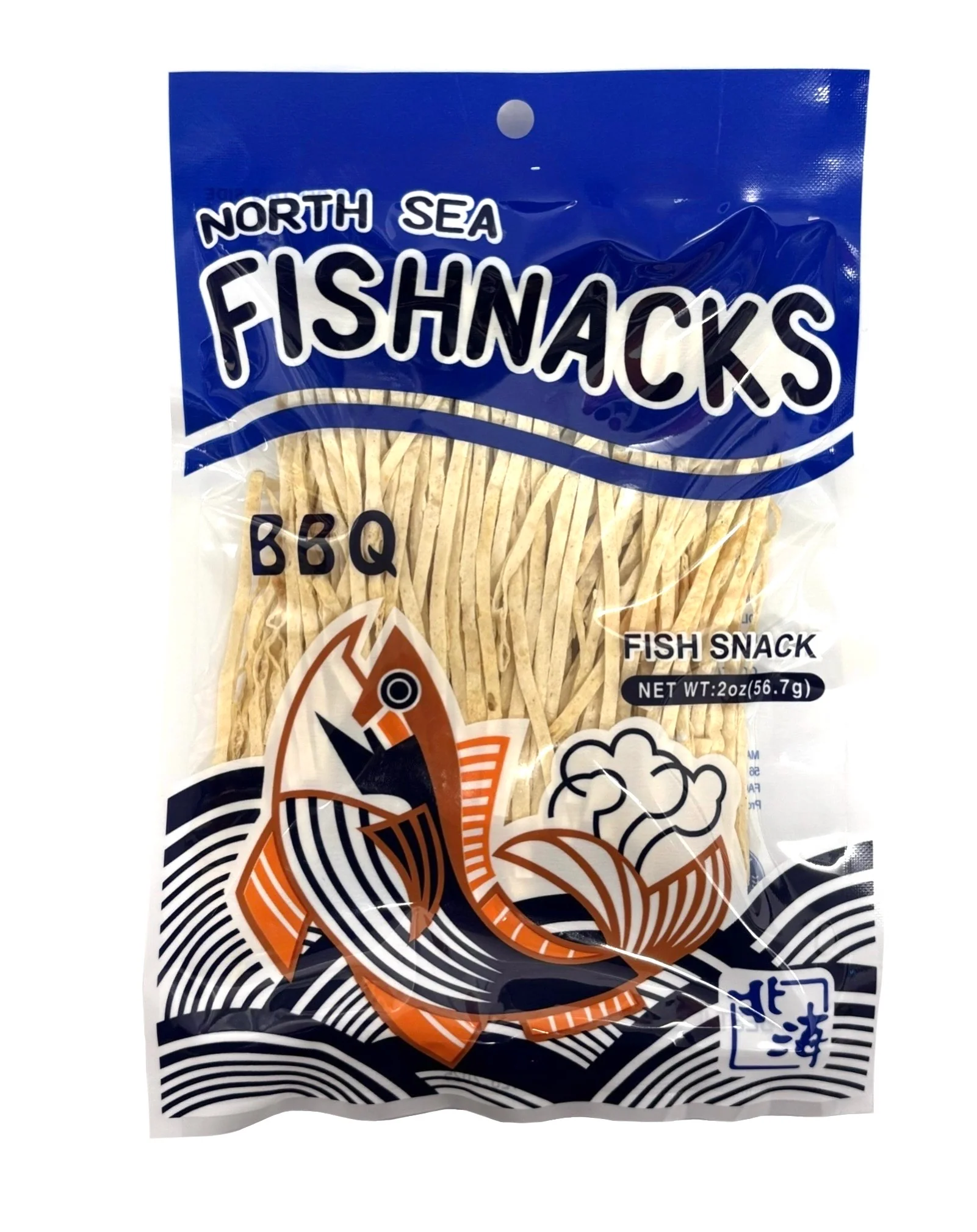 North Sea Fish Nack Bbq 2Oz