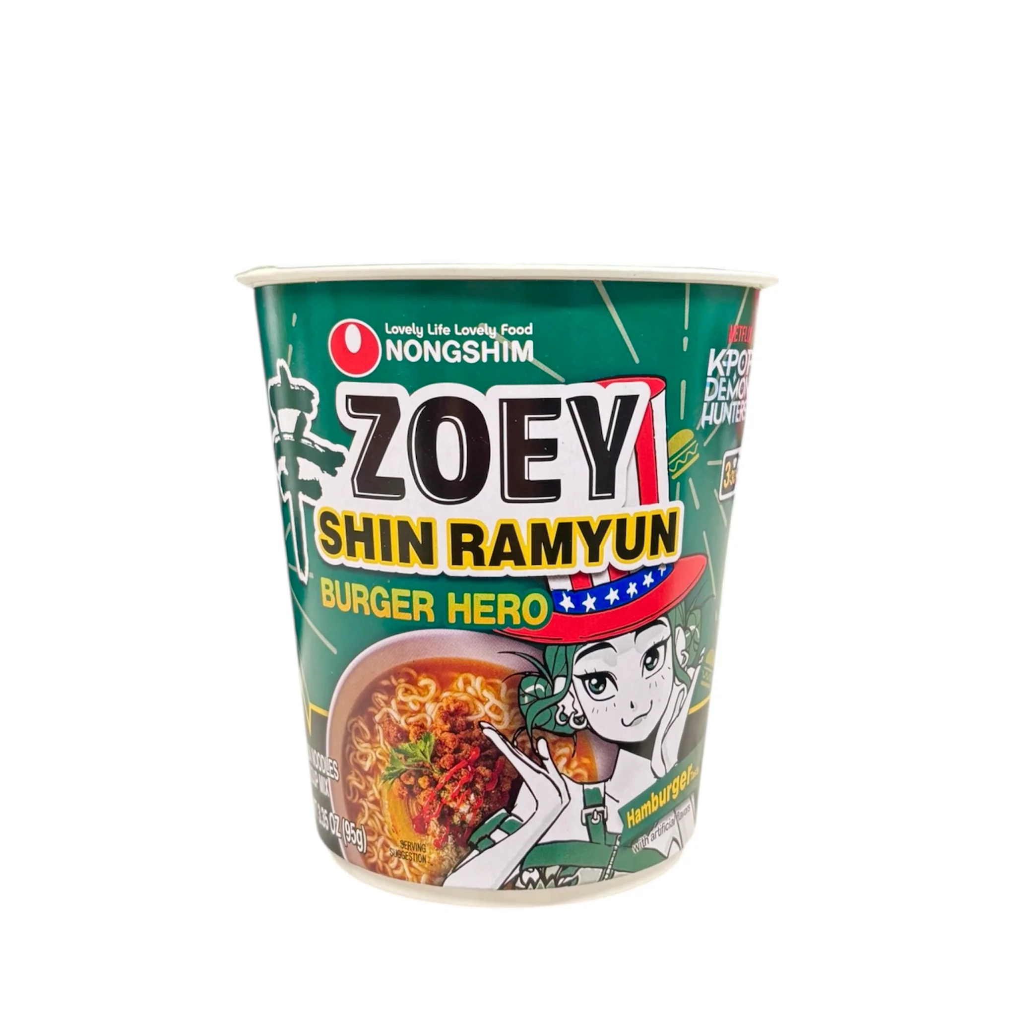 Ns Shin Cup Zoey Burger Hero 95G