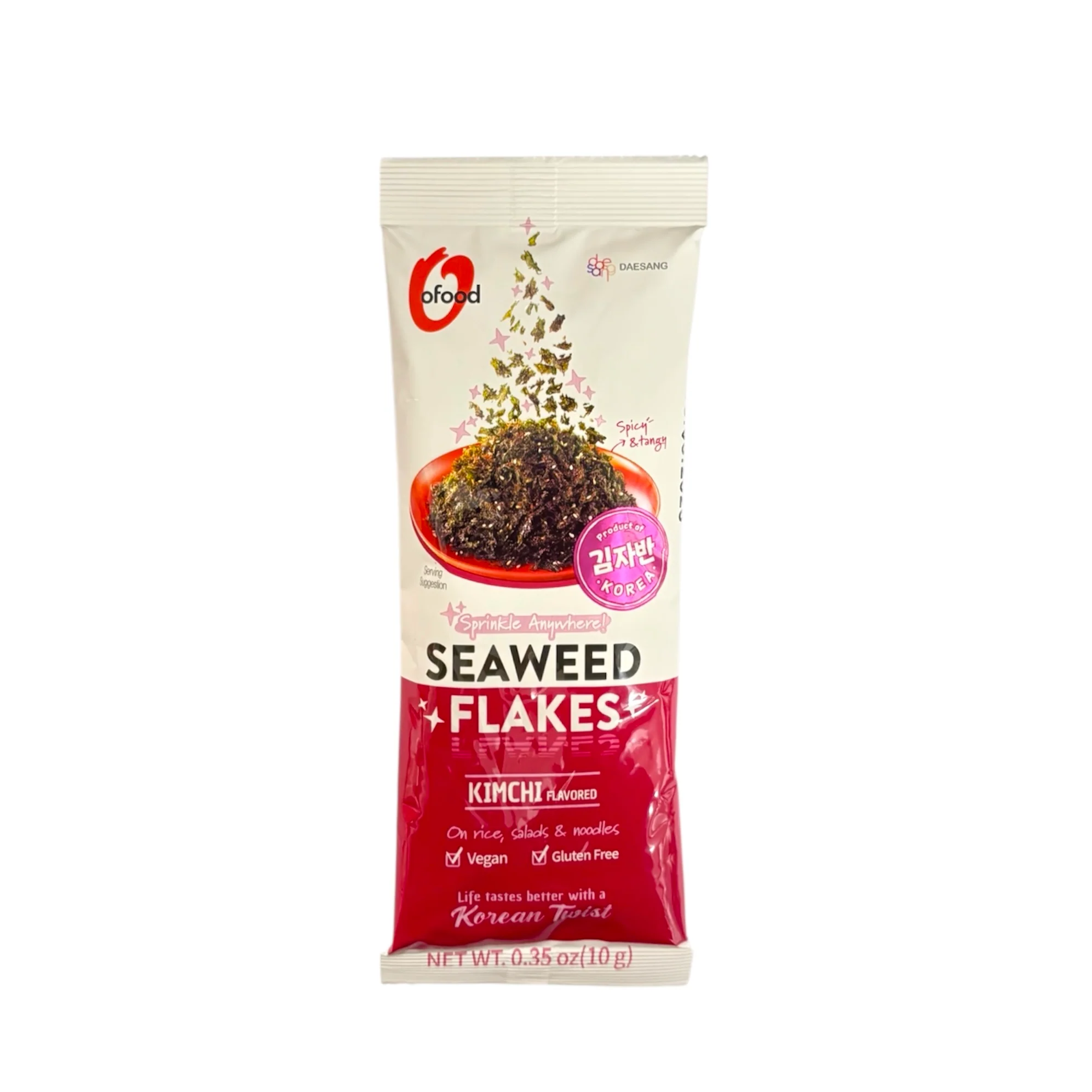 Ofood Seaweed Flakes Kimchi 0.35Oz