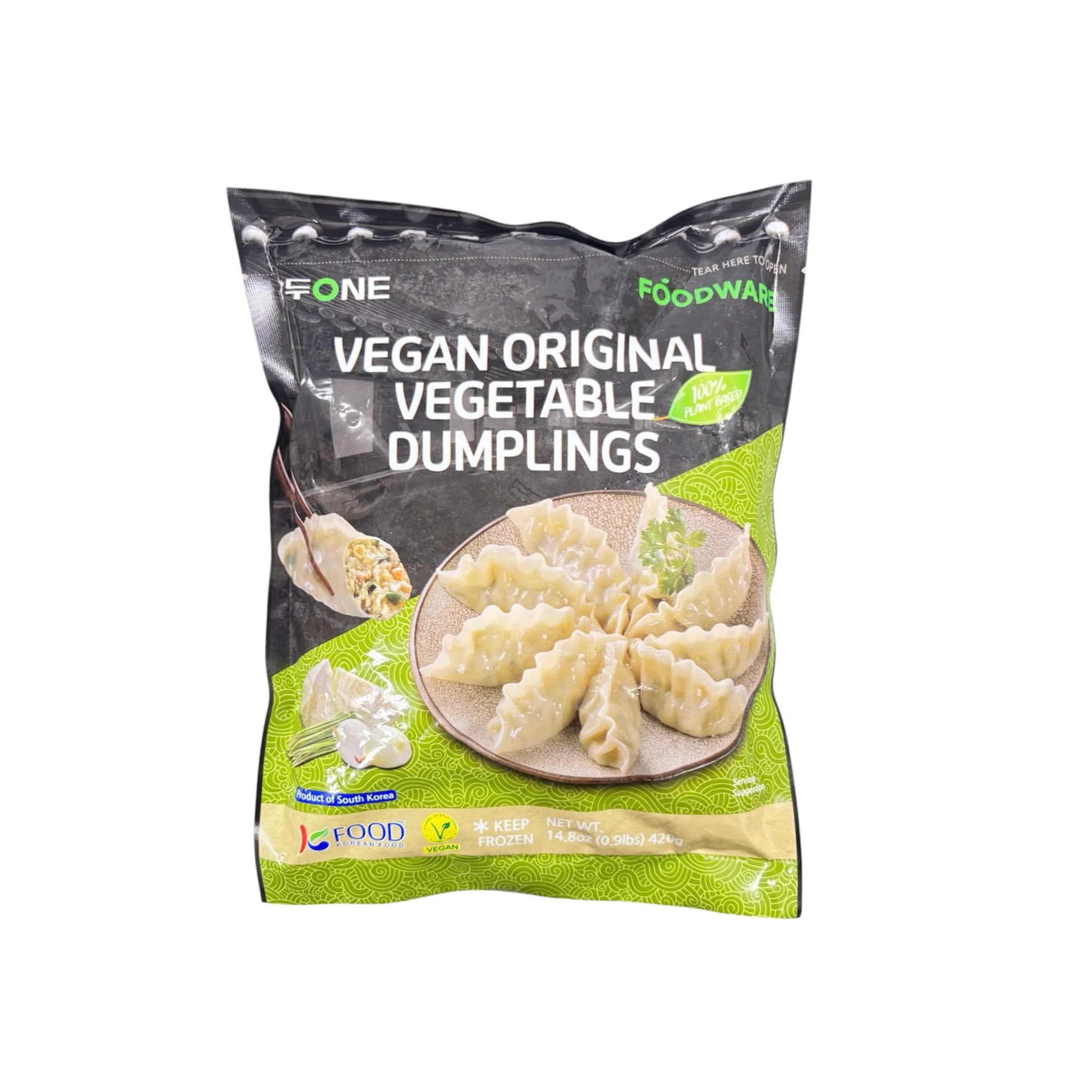 One Vegan Dumplings Vegetables 14.8Oz