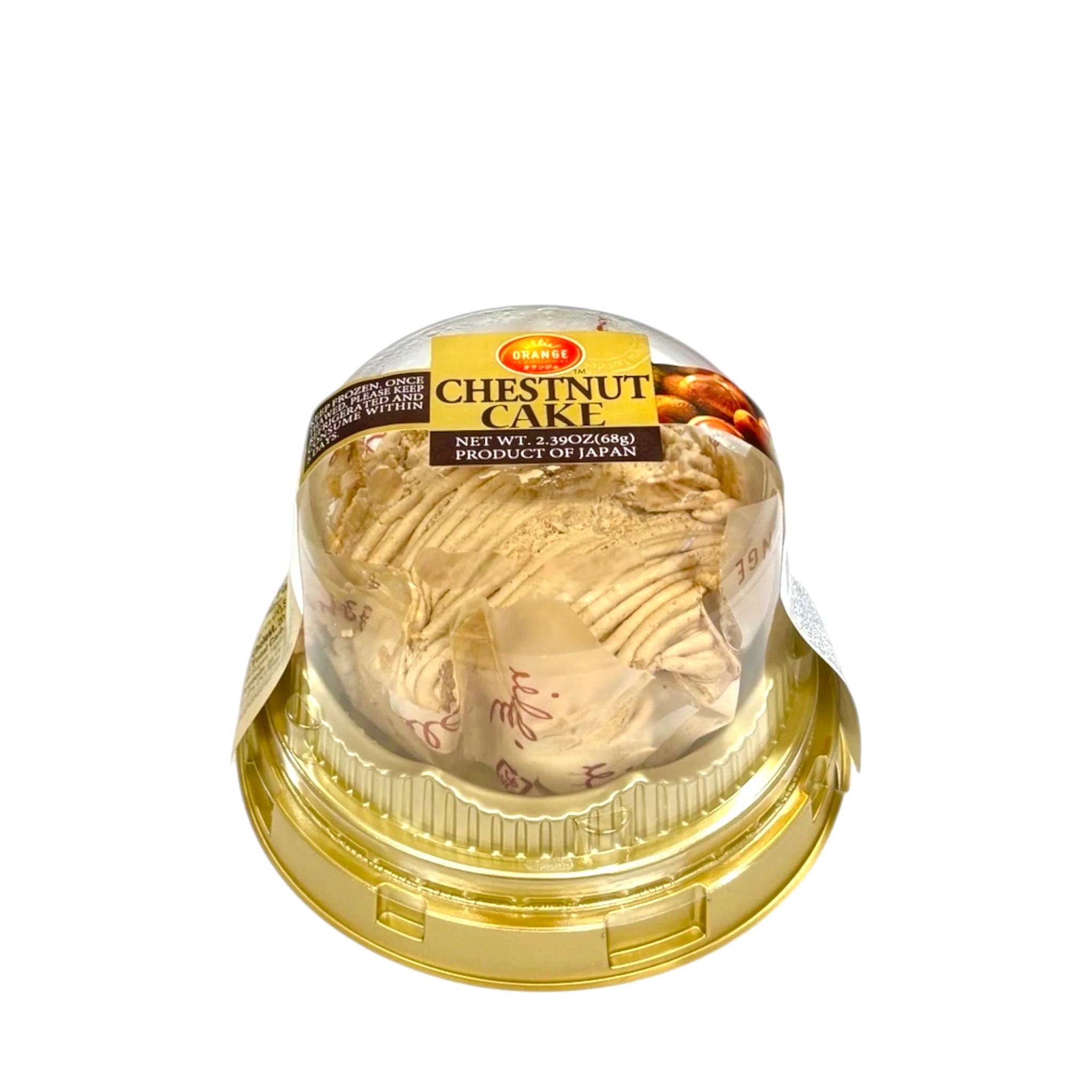 Orange Chestnut Cake 2.39Oz