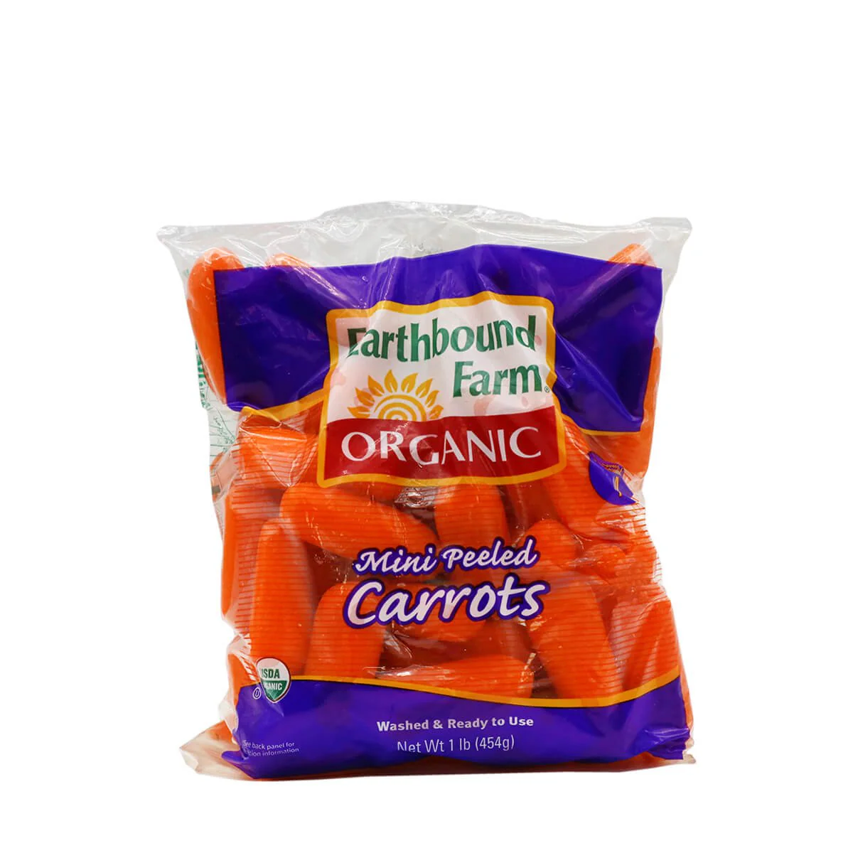 Organic Cut Peeled Carrots 1lb