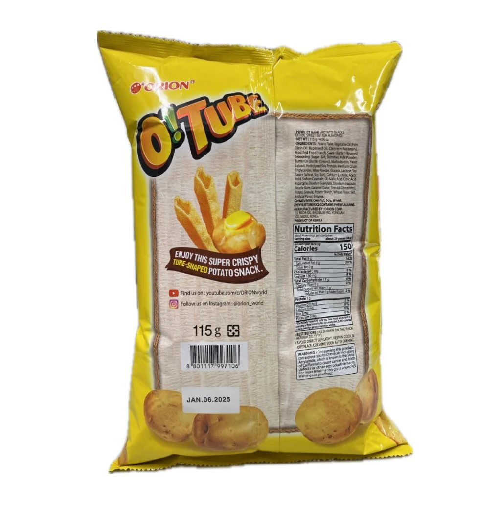 Orion O!Tube Honey Butter 4.06Oz - Image 2