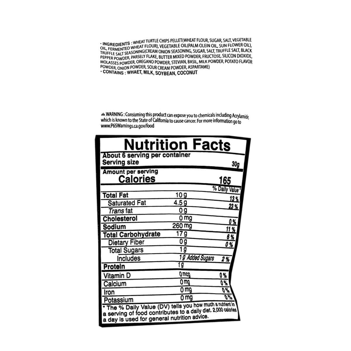 Orion Turtle Chips Truffle 5.65oz - Image 2