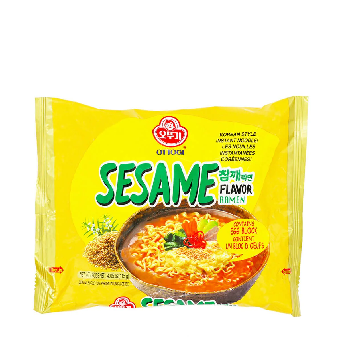 Ottogi Sesame Flavor Ramen 4.05oz