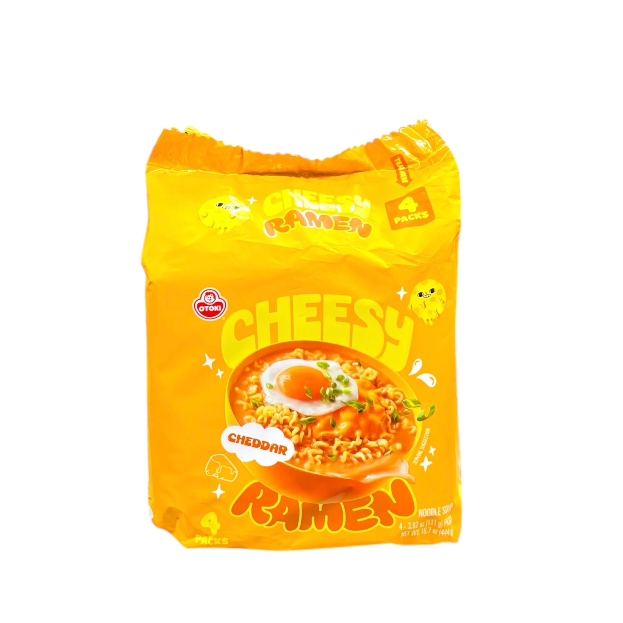 Otoki Cheesy Ramen Cheddar 4Pack 15.7Oz