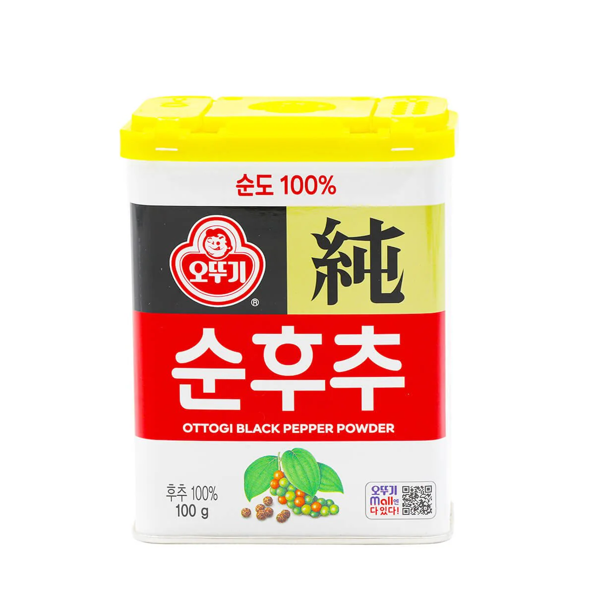 Ottogi Black Pepper Powder (Can) 100g