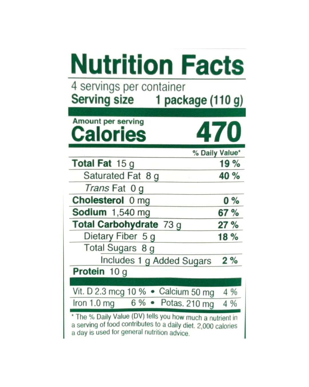 Ottogi Jin Ramen Veggie 110g x 4Pks, 400g - Image 2