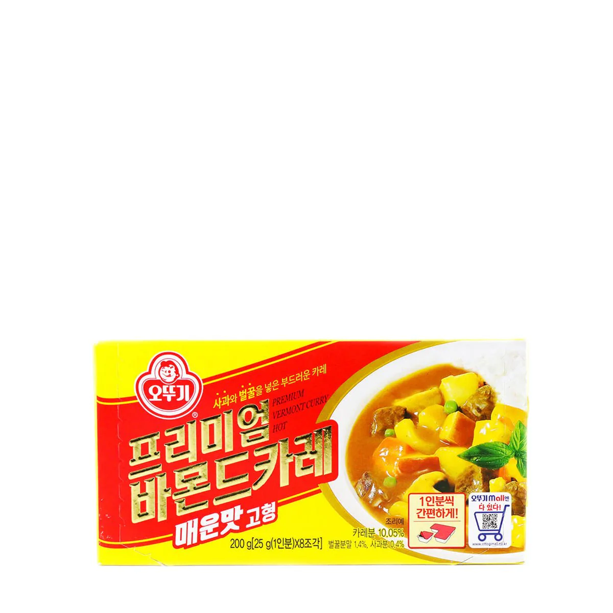 Ottogi Premium Vermont Curry Hot 200g