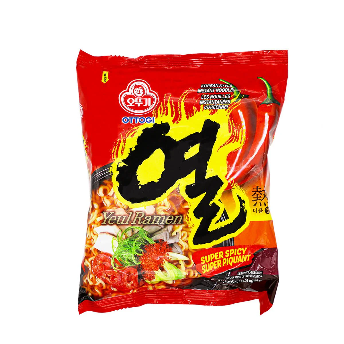 Ottogi Yeul Ramen Super Spicy 4.23oz