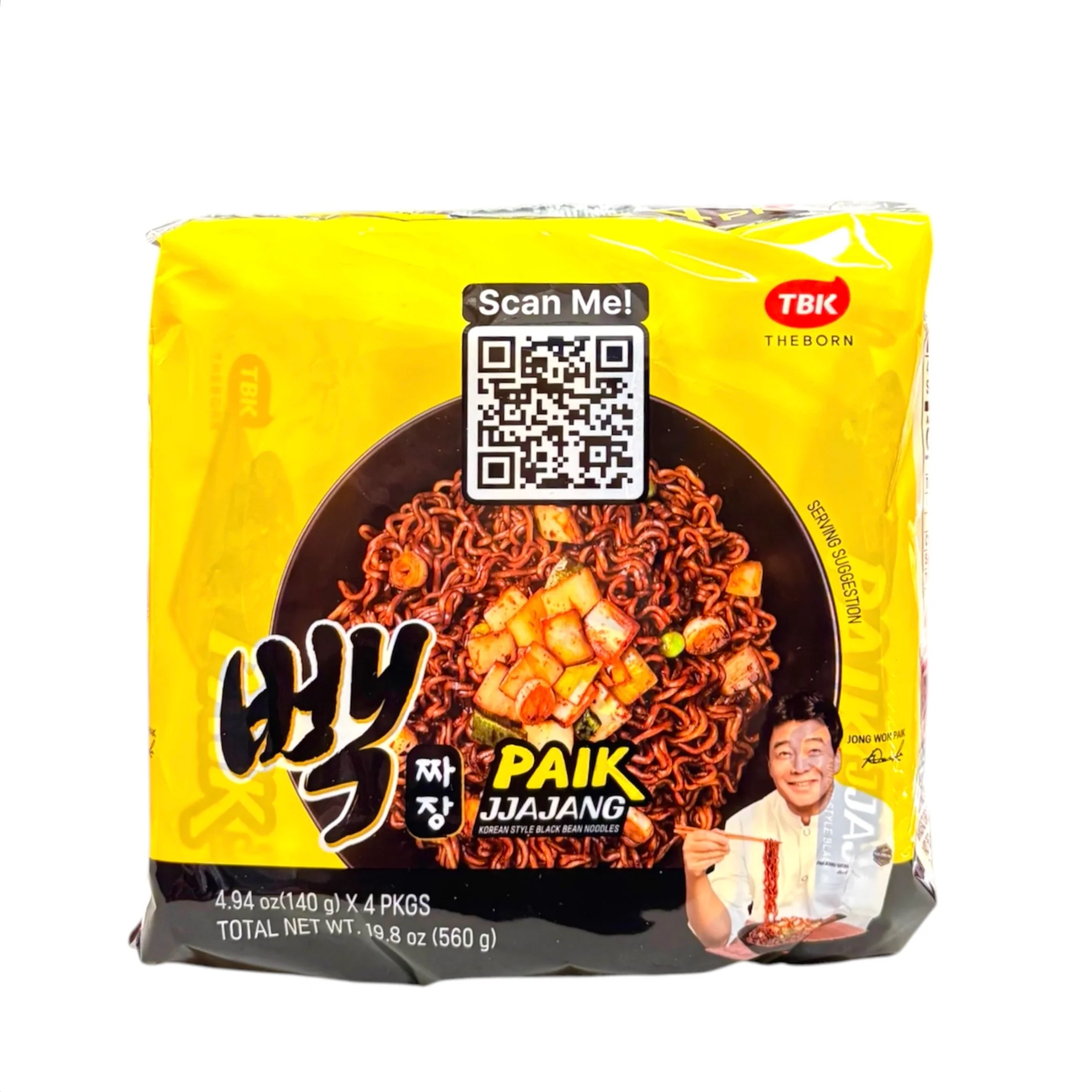 Paikcook Paik Jjajang Black Bean 19.8Oz