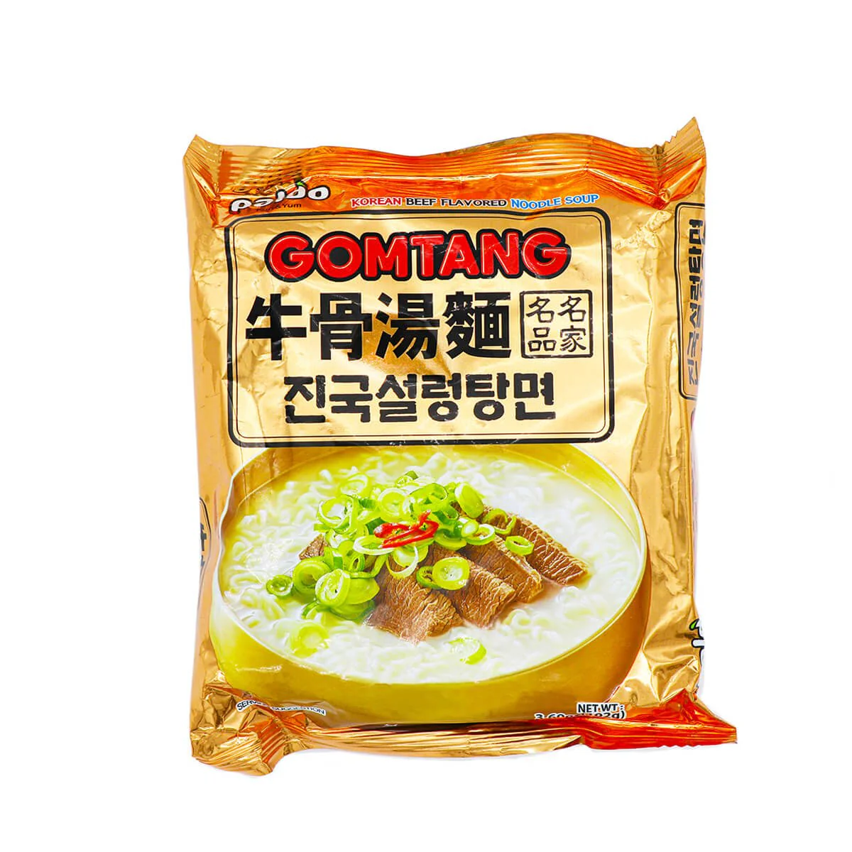 Paldo Gomtang Korean Beef Flavored Noodle Soup 3.60oz
