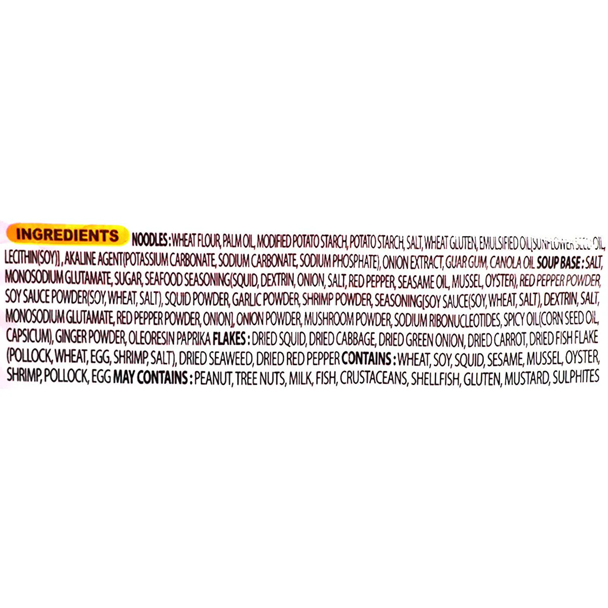 Paldo Instant Noodles with Seafood Soup 120g x 5Pks, 600g - Image 3