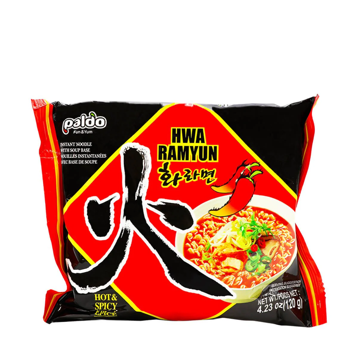 Paldo Hwa Ramyun Hot & Spicy 4.23oz