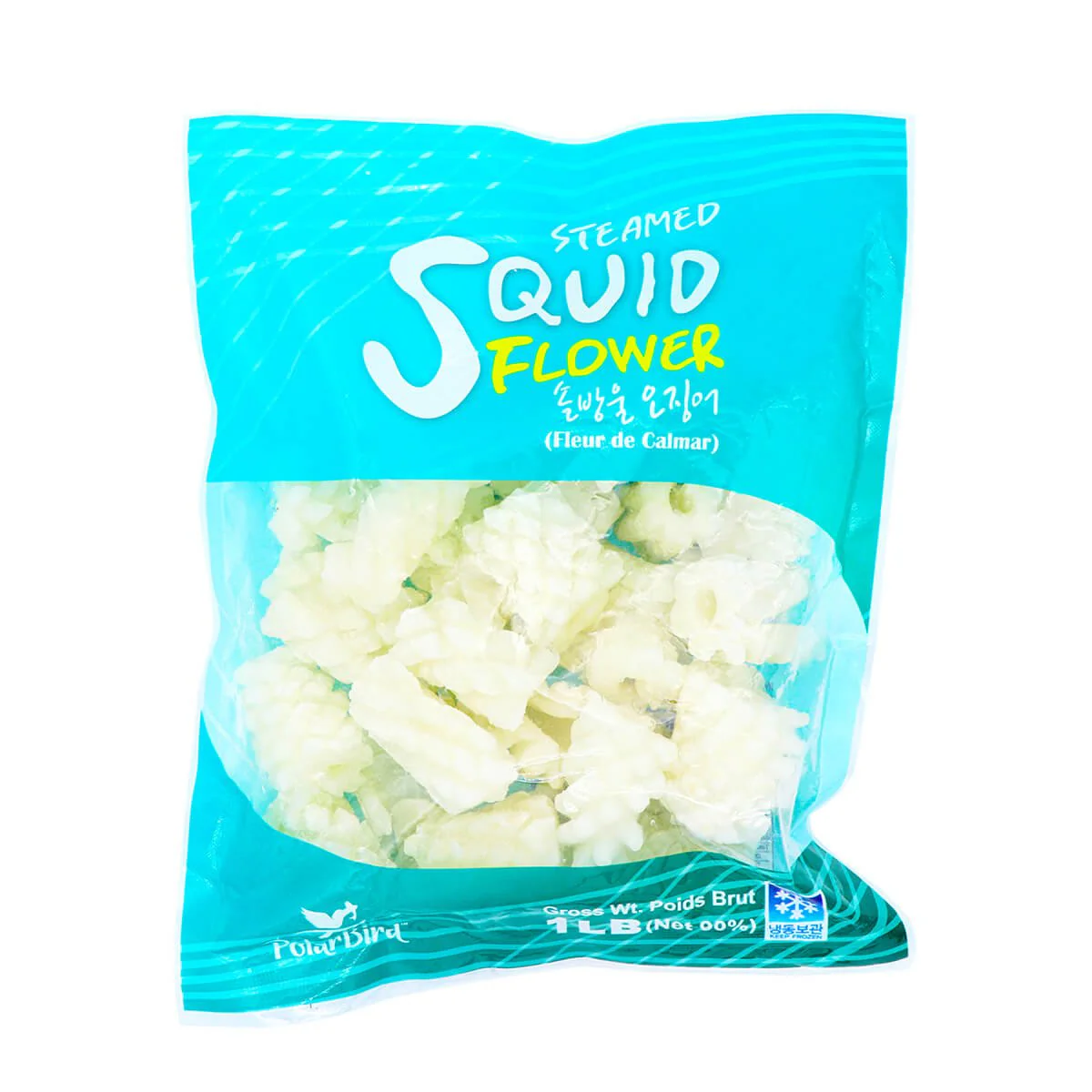 Polar Bird Steamed Squid Flower 1lb