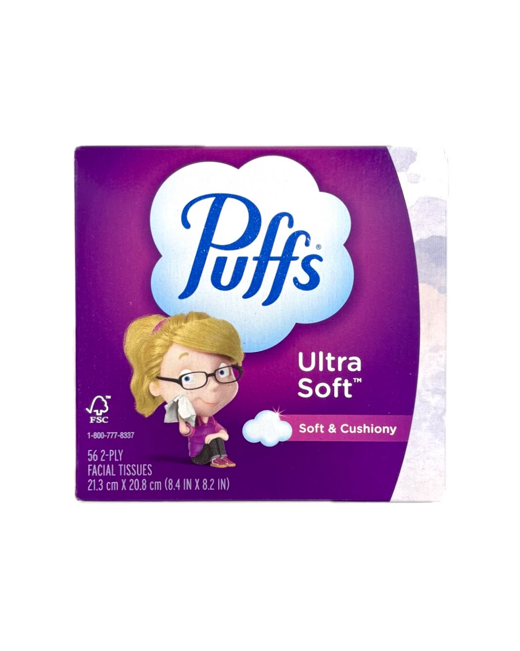 Puffs Ultra Soft Cube Box 56Ct
