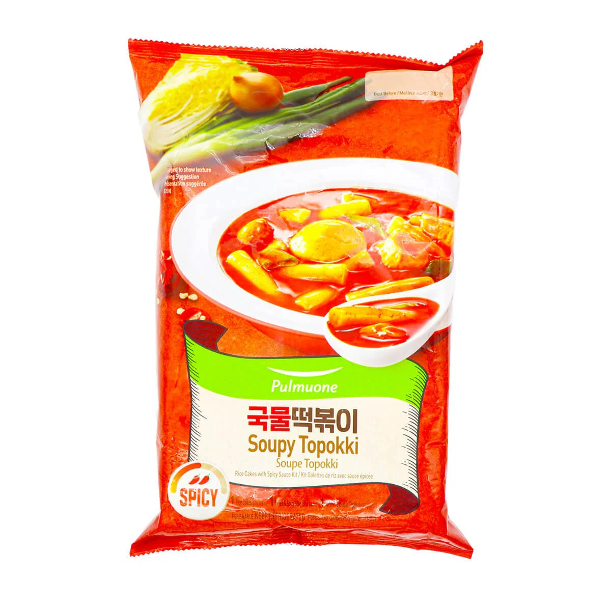 Pulmuone Soupy Topokki (Spicy) 14.9oz