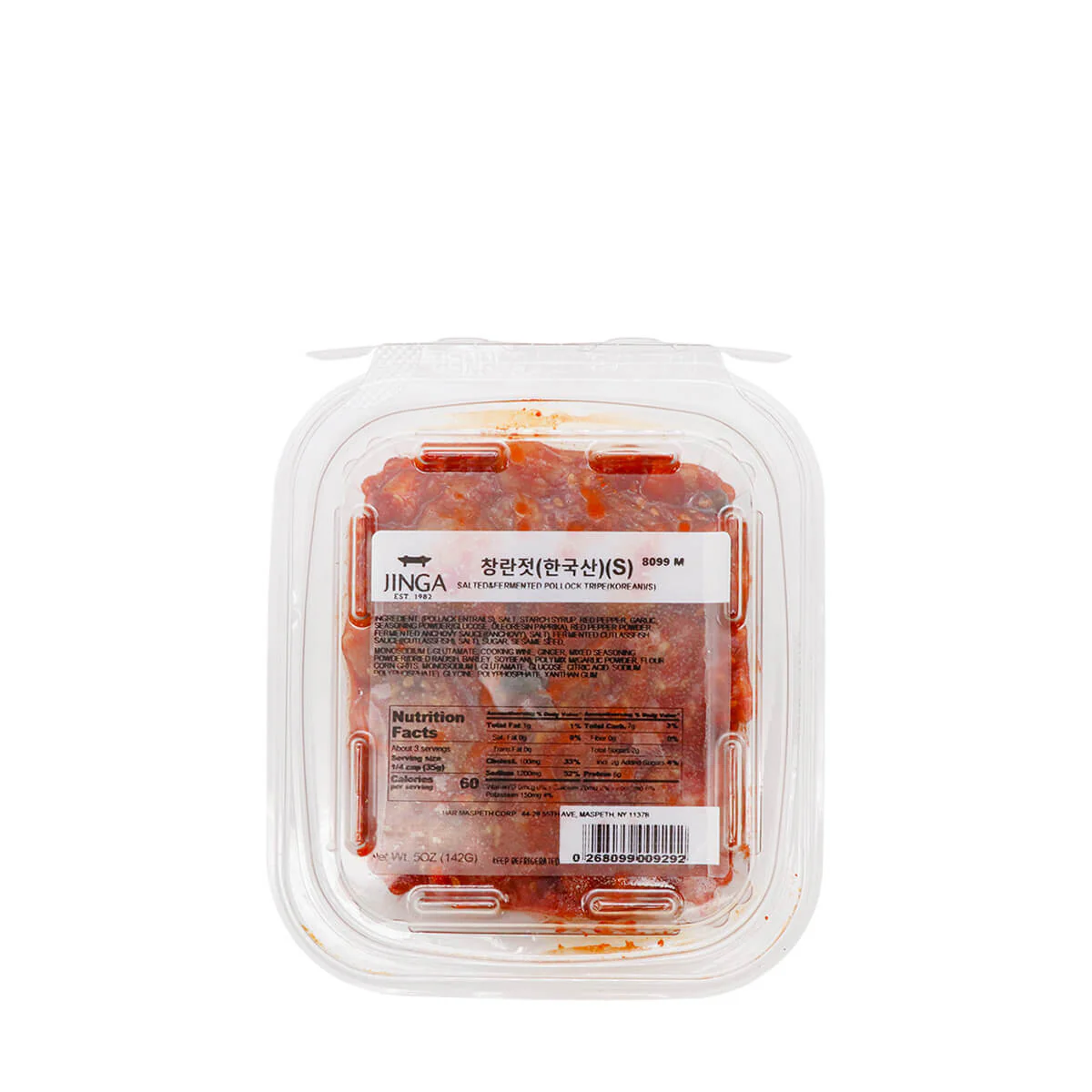Jinga Salted Spicy Pollock (S) 5oz