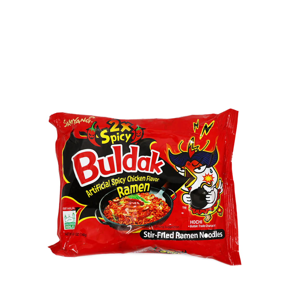 Samyang Extra Hot Chicken 1Pk, 140g