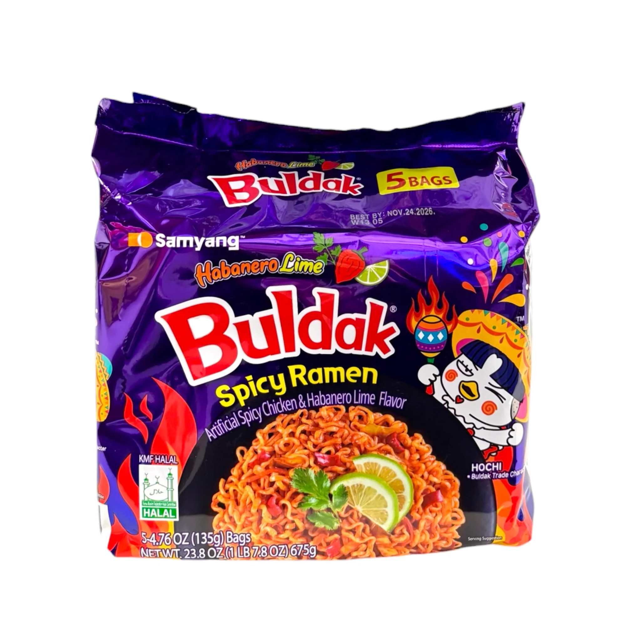 Samyang Habanero Lime Ramen 23.8Oz 1Pk