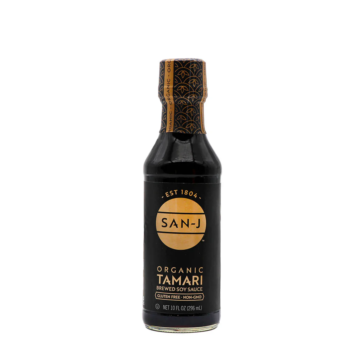 San-J Organic Tamari Brewed Soy Sauce Gluten Free 10fl.oz