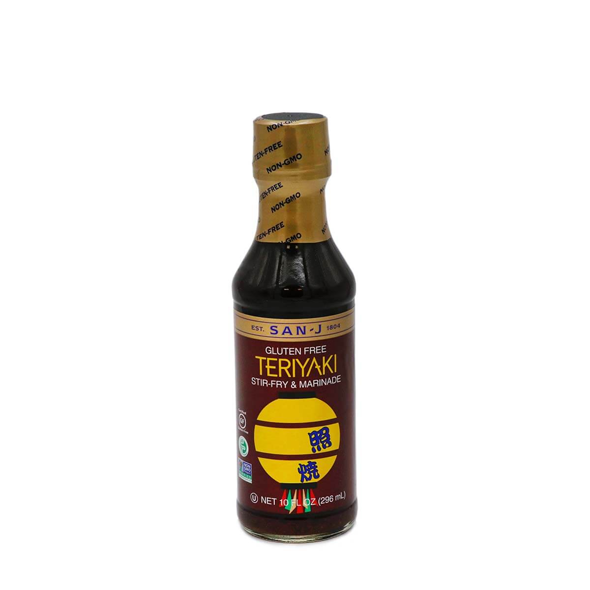 San-J Gluten Free Teriyaki Stir-Fry & Marinade 10fl.oz
