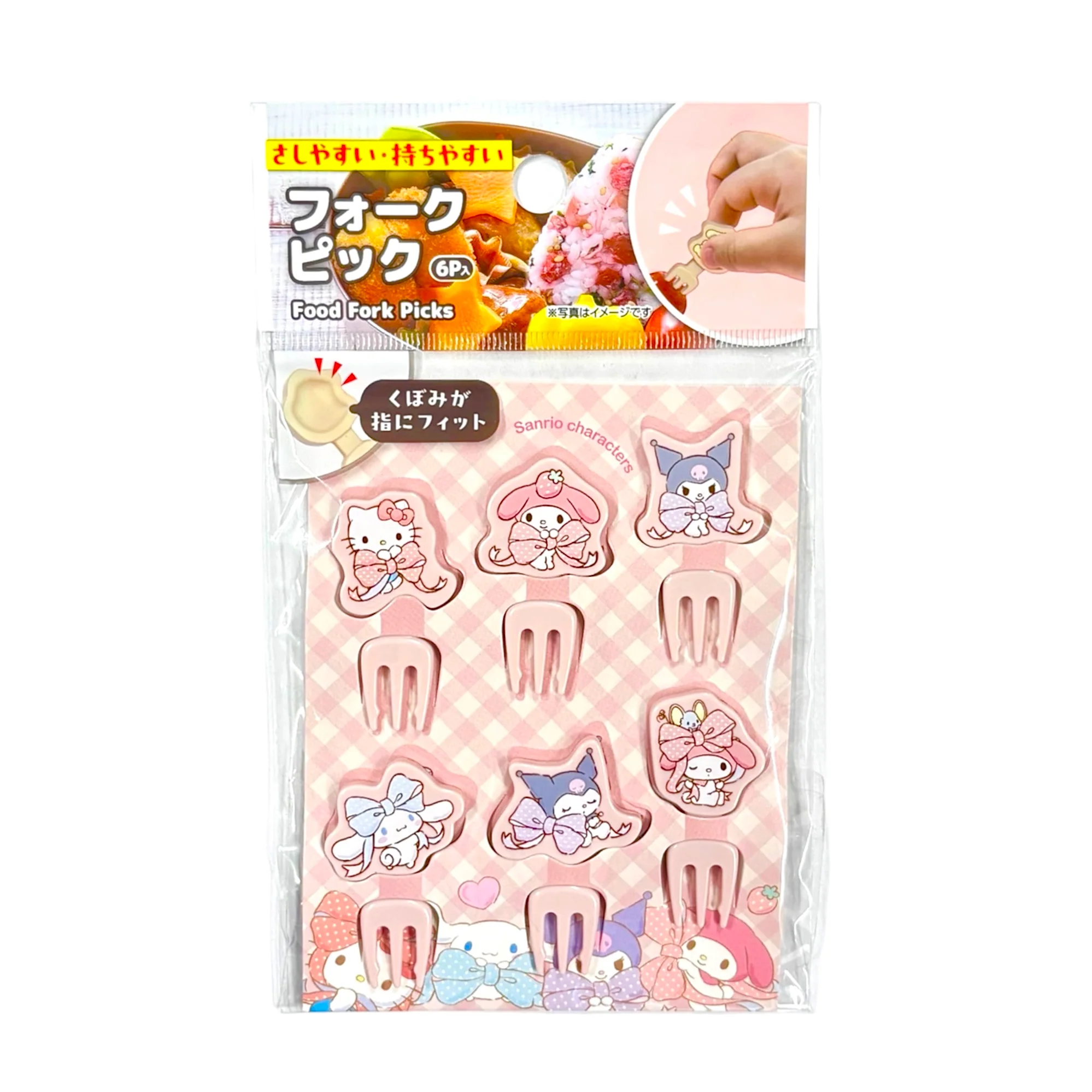 Sanrio Food Picks Character Mix 6Pc