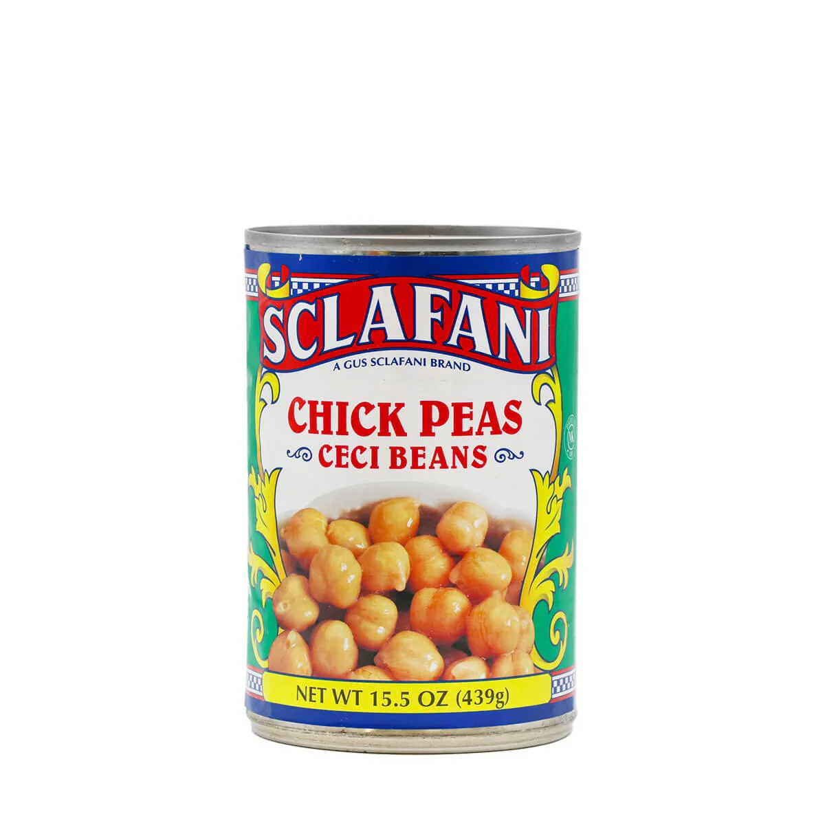 Sclafani Chick Peas Ceci Beans 15.5oz