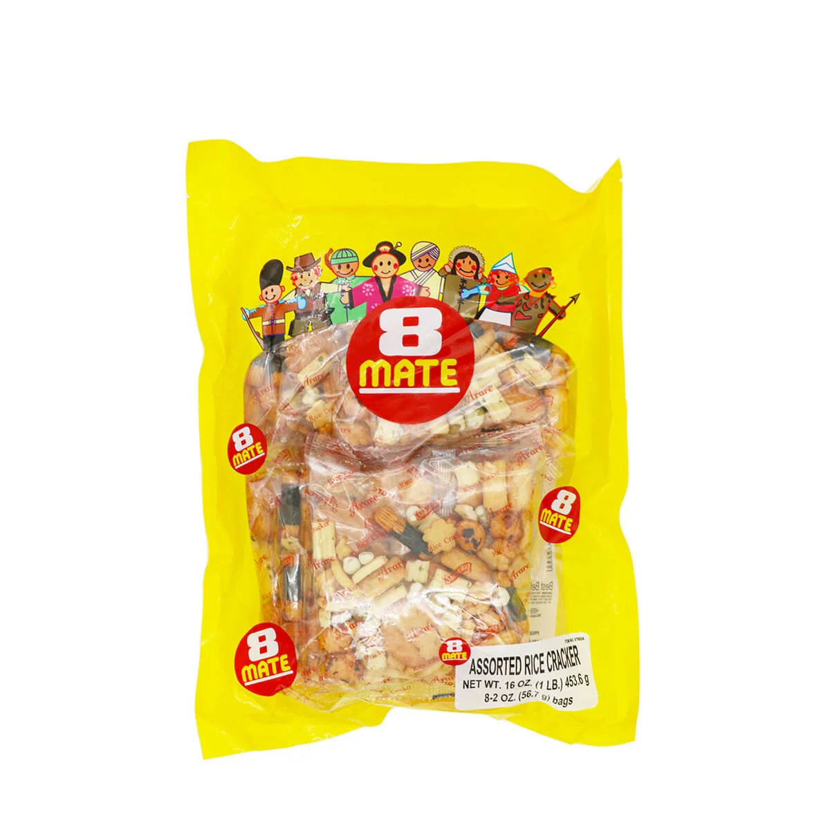 Shirakiku 8 Mate Assorted Rice Cracker 16oz