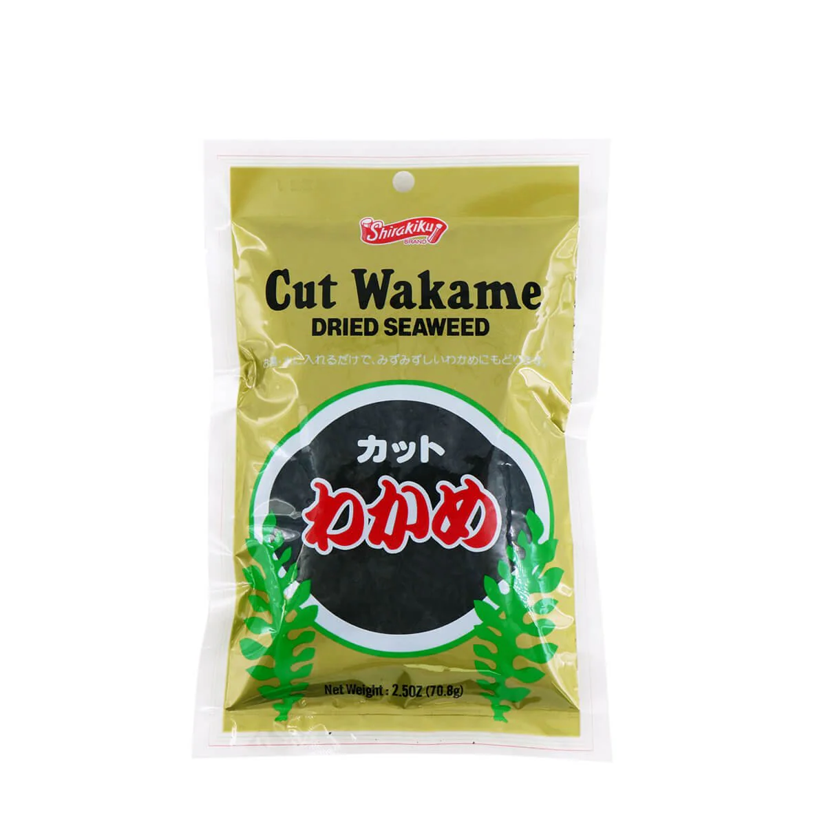Shirakiku Cut Wakame Dried Seaweed 2.5oz