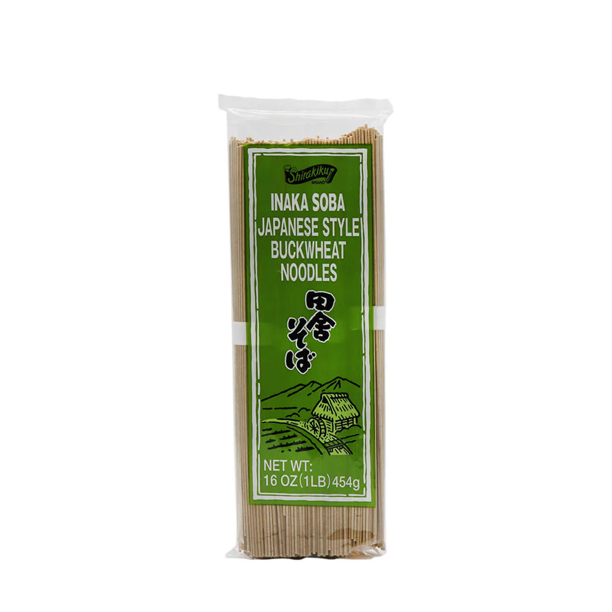 Shirakiku Inaka Soba Japanese Style Buckwheat Noodles 16oz