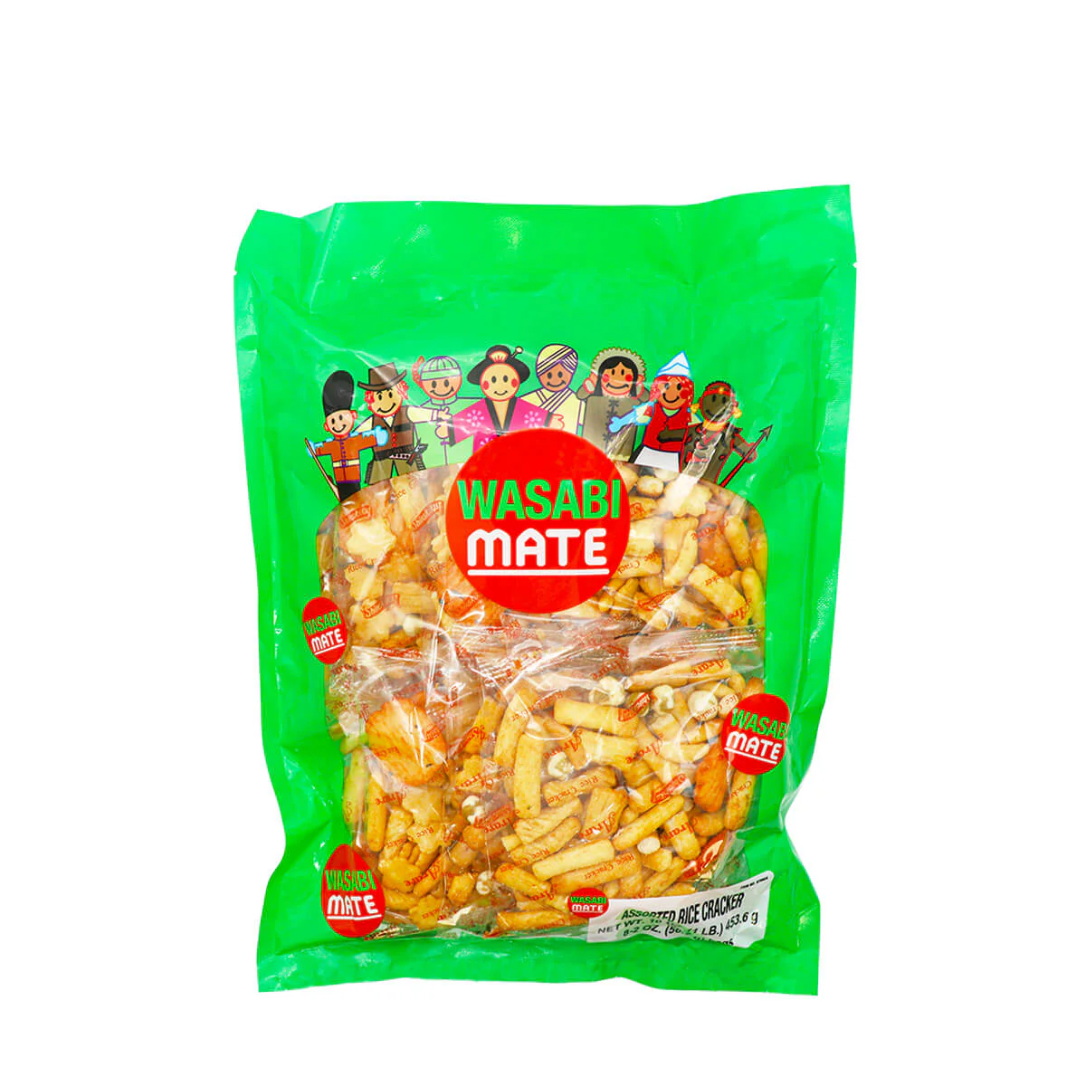 Shirakiku Wasabi Mate Assorted Rice Cracker 16oz
