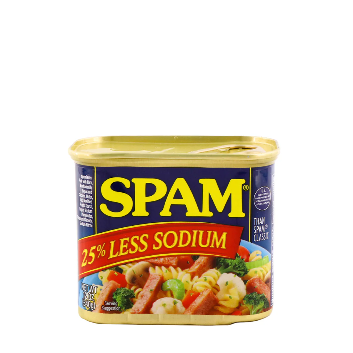 Spam 25% Less Sodium 12oz
