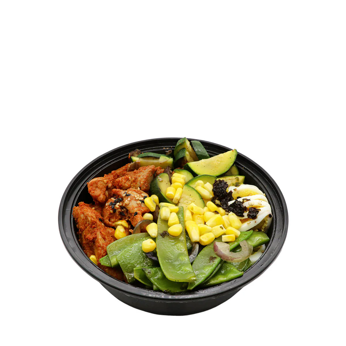 Spicy Chicken Over Rice Bowl