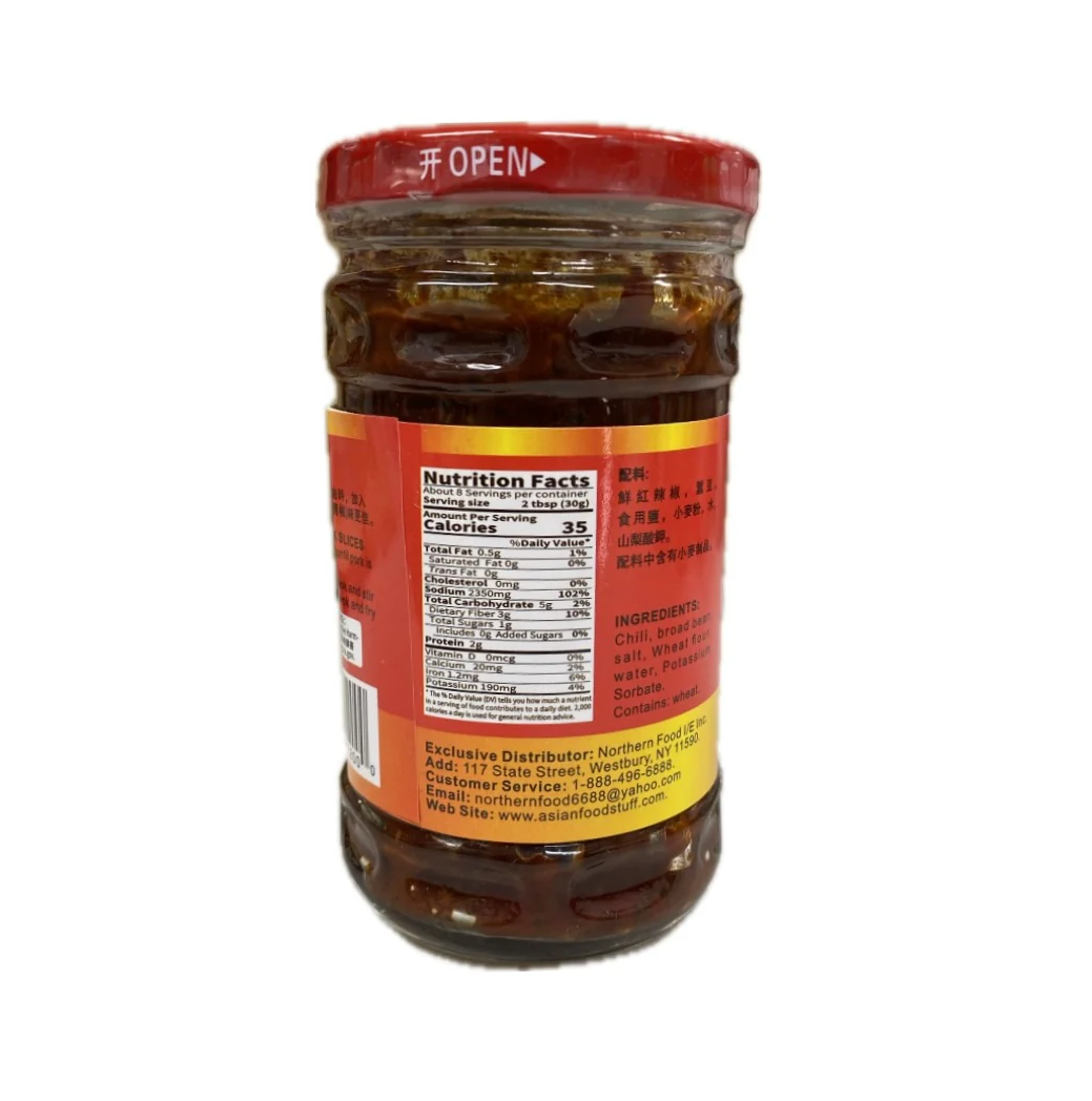 Spicy King Pexian Bean Sauce 8oz - Image 2