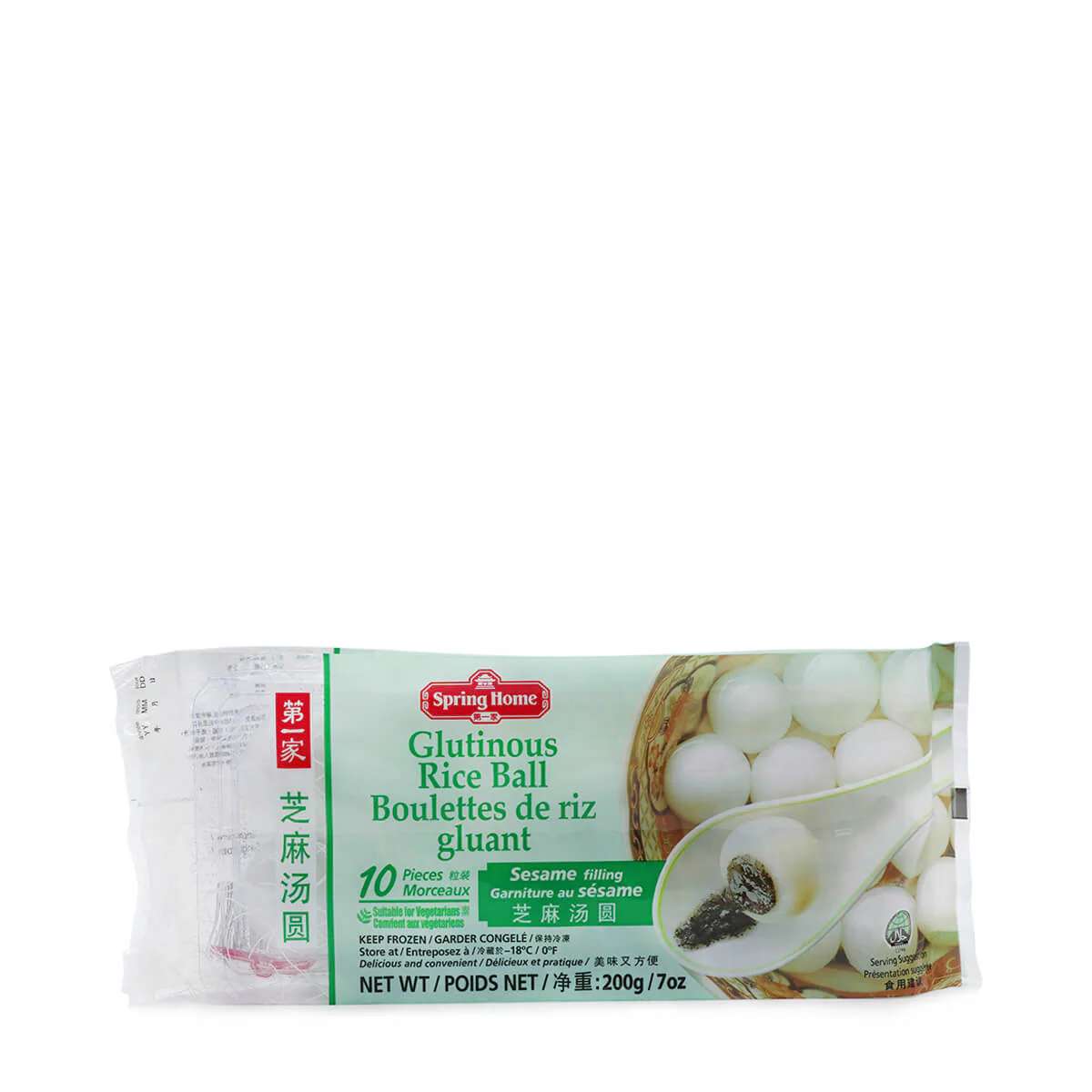 Spring Home Glutinous Rice Ball Sesame Filling 200g