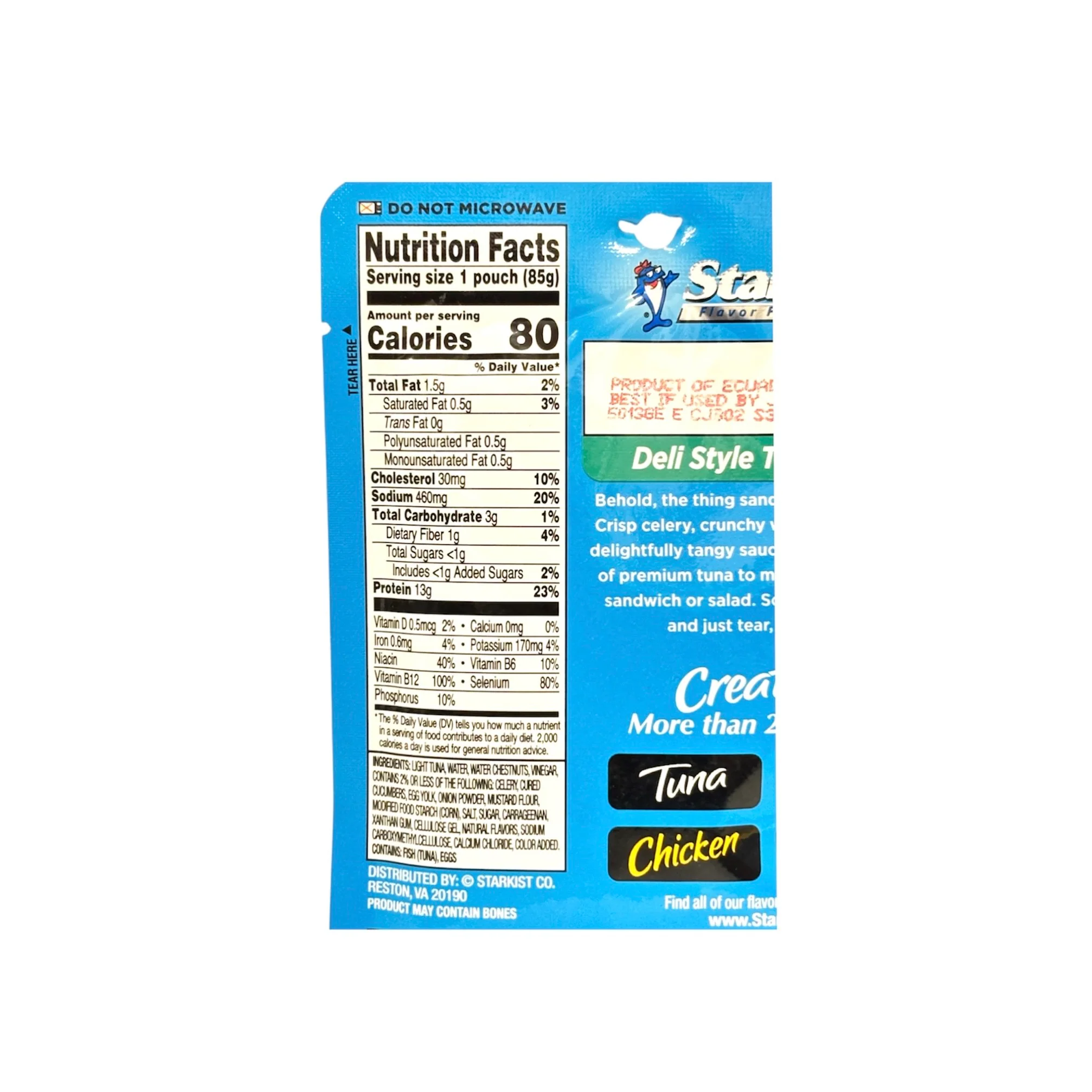 Starkist Tuna Creations Deli Salad 3Oz - Image 2